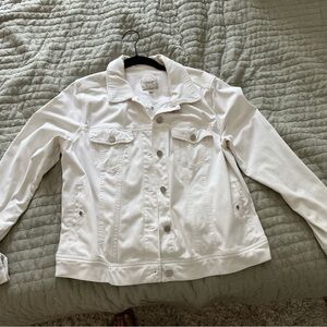 Liverpool White Denim Jacket